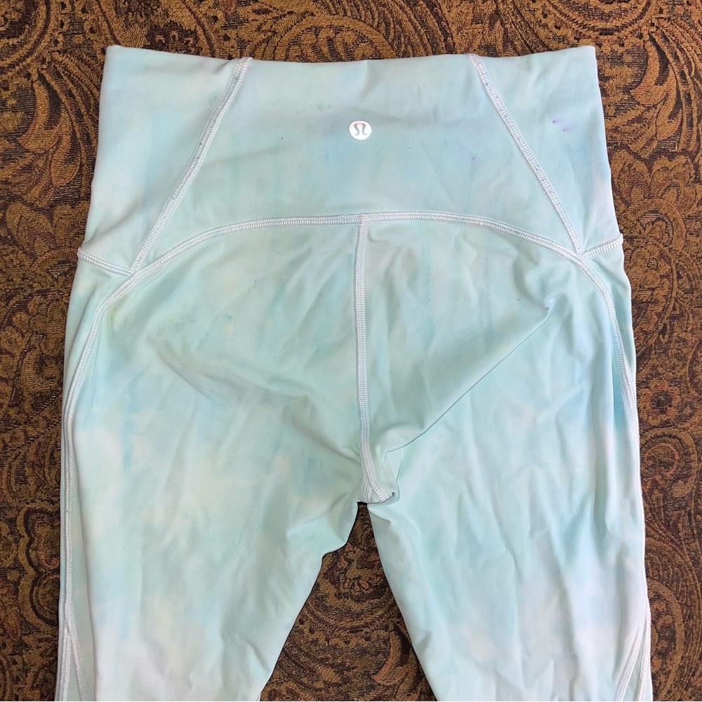 LULULEMON LEGGINGS TYE DYE